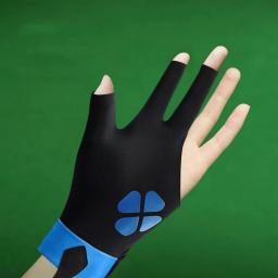 Luvas de Snooker Ajustáveis para a Mão Esquerda, Elástico, Portátil, Leve, Elástico, Dedo Aberto - Image 6