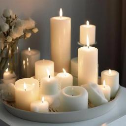 50/100Pcs Conjunto De Pavios De Vela De Algodão Encerado Núcleo De Cera Smokeless DIY Núcleo De Cera De Soja Tecido Querosene Lâmpada Velas Fazendo Suprimentos - Image 5
