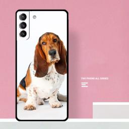 Basset cão de caça caso para samsung galaxy s22 s23 ultra s20 s21 fe nota 10 plus s8 s9 s10 note20 ultra capa - Image 3