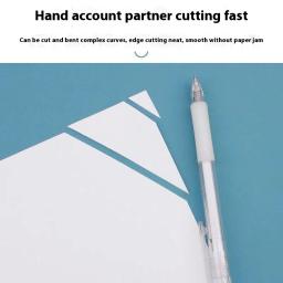 Faca utilitária para scrapbooking, faca de arte, caneta, cortar adesivos, scrapbooking, ferramenta de corte, caixa expressa, material escolar, diy artesanato suprimentos, 10pcs - Image 2
