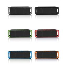 Alto-falante sem fio Bluetooth, Subwoofer estéreo, alto-falante portátil, TF, USB, Rádio FM, Microfone embutido, Dual Bass, SC208 - Image 4