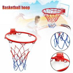 Basquete de Parede, Cesta de Metal Aro Pendurado, Cesta Bola com Parafusos, Esporte Indoor e Outdoor, 32cm - Image 3