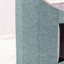 Casa gatinho cama dormir anti-arranhões cama caverna portátil suprimentos para gatos estimação - Image 4