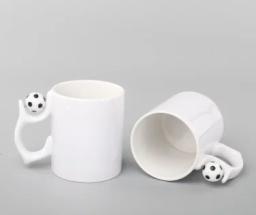 Caneca do futebol, A Grade, Sublimação branca lisa, cerâmica, qualidade superior, 330ml, 11oz - Image 1