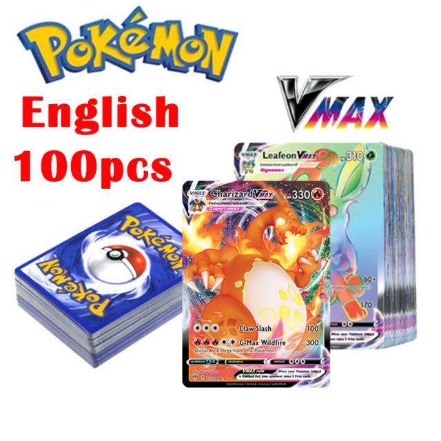 Cartas de Pokémon com Letras Italianas, Treinadores, Pikachu, Charizard e Figuras de Anime - Coleção Completa de Cartas de Batalha VSTAR, Vmax e Gx para Crianças