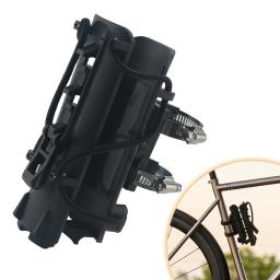 Suporte de gaiola ajustável para bicicletas, suporte de copo de água, rotação 360, suporte de áudio - Image 1