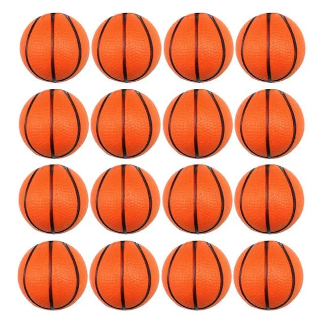 Mini bola de basquete anti-estresse de espuma macia para crianças, conjunto de 6 a 30 squeezes divertidos e relaxantes