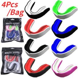 Boca guarda para Futebol Wrestling e Hóquei, Gum Shield, Magro Mouthguard, Lacrosse, Contato Combate Equipamento Sport, Slim Fit - Image 1