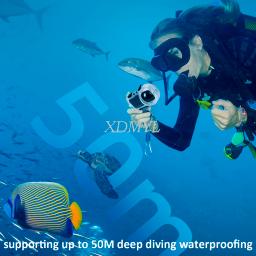 Impermeável Subaquática Mergulho Shell, Habitação Aquática Subaquática, Acessórios para Câmeras Esportivas, Concha Totalmente Invisível, Insta360 X4, 50m - Image 6