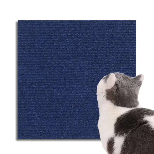 Tapete Adesivo Trimmable Para Gatos - Proteção Contra Arranhões e Sofás, Scratch Board DIY para Unhas de Gato