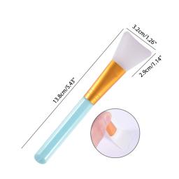 41xc stir vara escovas de silicone para resina de mistura diy artesanato ferramenta para resina cola epoxy pintura líquida que faz a fonte espátula de silicone - Image 6
