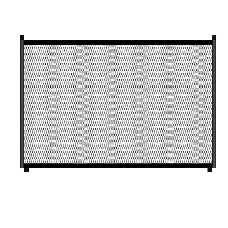 Engenhoso malha Folding Pet Dog Gate, Gabinete de segurança, Cerca para interior e exterior, Pet fornecimentos - Image 1