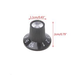 652D Botão Botão Amplificador Guitarra AMP Volume Tone Control Knob Contornado Alumínio Para F - Image 4