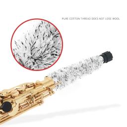 Escova de limpeza para saxofone Sax alto Instrumentos de sopro Ferramentas de limpeza para saxofone - Image 1