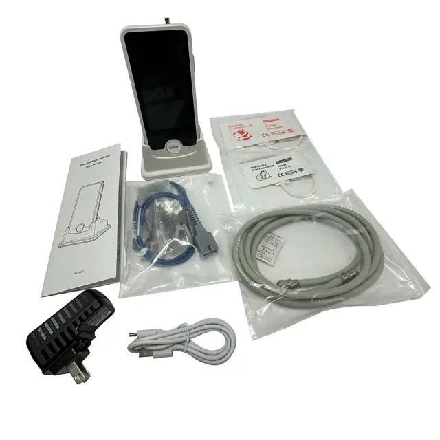 Examinador Físico Portátil para Cães e Gatos com Tela Touch, Monitoramento SPO2, PR e NIBP - VE4C Pet Care Room