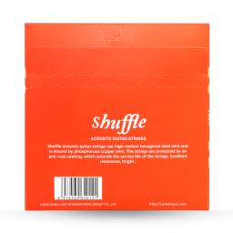 Aleatório-Acoustic Guitar String Kit, acessórios para instrumentos musicais, cordas de metal, peças de reposição, SM11, 6pcs por conjunto - Image 2