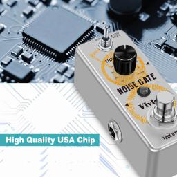 VIVLEX-guitarra pedais efeitos Super, afinador de Pedal, Overdrive Delay, Reverb distorção, Fuzz Noise Gate, Flanger Metal zona, Blues - Image 4