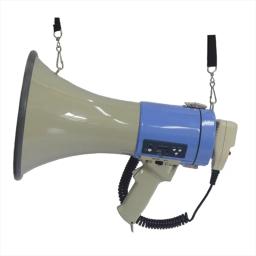 Novo portátil profissional grande sino de gravação voz megafone com microfone destacável - Image 2