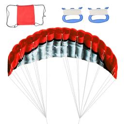 Pipas de acrobacias dobráveis para adultos, surf, praia voando, esportes ao ar livre, diversão, pára-quedas, treinamento de kitesurf grande, 98" - Image 1