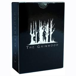 O jogo de cartas grimwood ligeiramente estratégico altamente caótico jogo de cartas 68 cartões padrão do tamanho do pôquer - Image 1