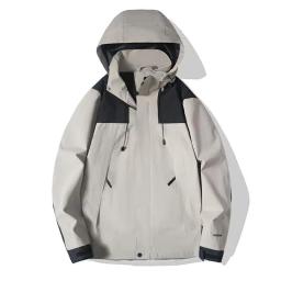 Jaqueta esportiva à prova de vento e montanhismo impermeável, elegante e versátil, alta qualidade, confortável casal primavera e outono - Image 2