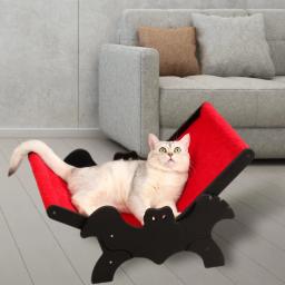 Cadeira Lounge Elevada para Animais de Estimação, Cama para Cães e Gatos, Cadeira - Image 2