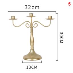 Castiçais internos para decoração de sala de estudo, resistente e durável acabamento liso, ornamento de mesa vintage - Image 5