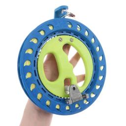 Kite Reel Winder Roda de fogo, Flying Handle Tool, Linha torcida, redondo, aperto azul, Fying Kites, jogo ao ar livre - Image 4