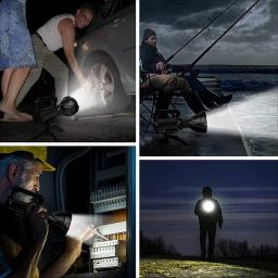 Mais novo 10000LM recarregável de alta potência lanterna led ultra-longa distância de iluminação holofote p150 led poderosa tochas - Image 6