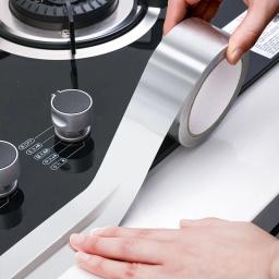 Adesivo anti-molde impermeável, Fita de bancada da pia, lacuna do vaso sanitário, isolamento térmico, fita de alumínio, banheiro, acessórios de cozinha - Image 1