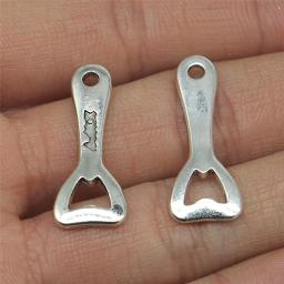 WYSIWYG 10 peças 27x10mm, abridor de garrafa de cerveja Ree, frete, pingente vintage antigo, cor, ajuste de jóias retrô DIY - Image 2