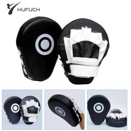 Saco De Boxe Curvo para Adultos e Crianças, Equipamento De Boxe, Sacos De Perfuração Para Taekwondo, Muay Thai, Karatê, PU Training Paws Pads, 1 Pc, 2Pcs - Image 1
