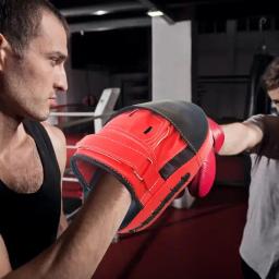 Curvo chutando almofadas para treinamento, perfurando luvas, artes marciais soco, equipamento de boxe, Sparring foco - Image 6