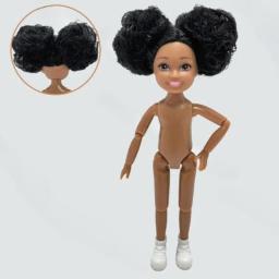 Boneca pequena de 5 polegadas, pele bronzeada, 14,5 cm de altura, brinquedo para crianças e meninas - Image 4