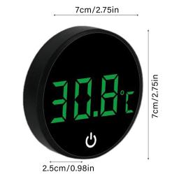 Termômetro eletrônico do aquário, Display de temperatura LCD, baterias alimentadas para répteis, terrários, viveiros - Image 5