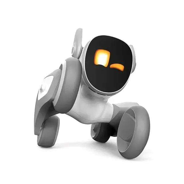 Robô Interativo AI Luna: Companion Eletrônico Loona, o Cão de Desktop que Desafia e Acompanha Você
