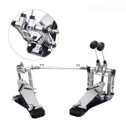 Kit de Bateria com Pedal e Direct Drive Conversão, instrumentos de percussão removíveis, martelos pisando, corrente dupla, acessórios - Image 1
