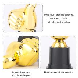Thumb Shaped Kids' Awesome Trophy, Decoração requintada, Competição, Esportes, Futebol, Campeão, Mini Troféus Vitória, Prêmios - Image 5