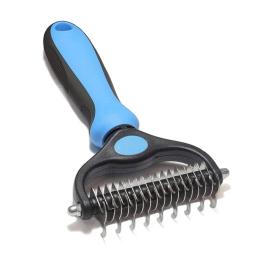 Pente de Depilação Dupla Face, Pet Knot Comb, Multi Funcional, Desbaste, Cabelo Liso, Casa, Gato e Cão, Produtos de Limpeza de Beleza - Image 5