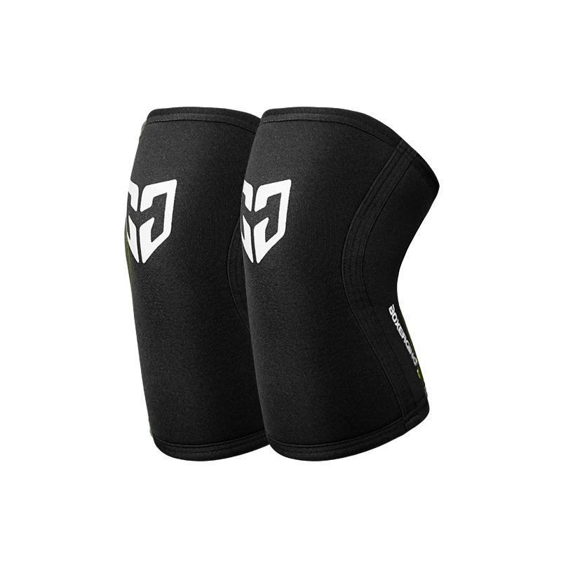 Compressão Sports Knee Pads para homens e mulheres, agachamento, halterofilismo, pressão, Crossfit, treinamento, suporte do joelho, protetor do joelho, 1 par - Image 1