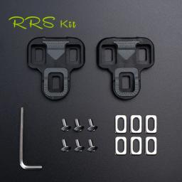 Preneiras de pedal de bicicleta, bicicleta de estrada, placa de travamento automático, sapatos de ciclismo ultraleves KEO, flutuantes para Wellgo RC7 - Image 4