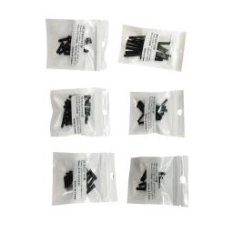 Ténis raquete ilhós, 15pcs, cor preta acessórios de substituição - Image 4