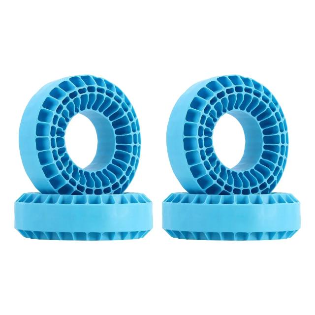INJORA Espuma de Inserção de Borracha de Silicone para Pneus 1.9" Crawler RC 118-122mm 4 Peças