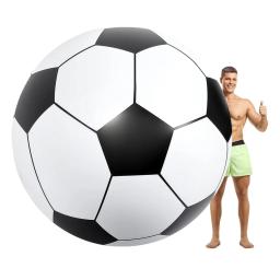Jogos ao ar livre brinquedos infláveis grama bola de futebol escola diversão esportes bola de praia engrossado pvc inflável gigante futebol - Image 3