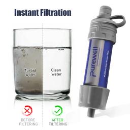 Sistema De Filtragem De Água Para Sobrevivência, Purificação Ao Ar Livre, Palha, Equipamento De Acampamento, Suprimentos De Emergência - Image 3