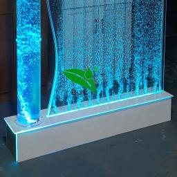 Divisória de tela acrílica LED personalizada, bolha de água, decoração - Image 5