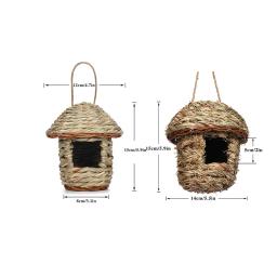Bird House Ninho De Pássaro Respirável Criativo Fora Do Papagaio Pássaro Casa Pendurada Fora Suprimentos - Image 6