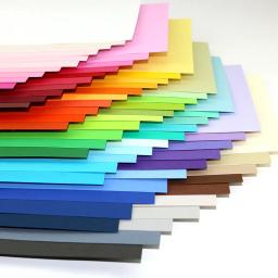 Papel Colorido para Fazer Cartões, Estoque de Cartões, Scrapbook, Artesanato DIY, Cartões A4, 30 Folhas Coloridas, 30 Cores, 230 gsm - Image 1