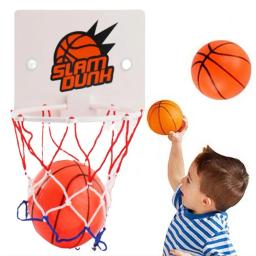 Aro de basquete interno com ventosa para crianças, mini aro com brinquedo de bola 2, mochilas para meninos e meninas, esportes, porta do quarto - Image 3