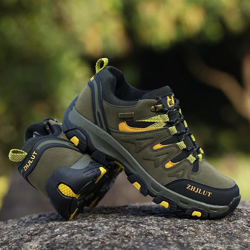 Esportes ao ar livre pro-botas de caminhada de montanha, sapatos de trekking masculinos e femininos, calçados de caminhada de resistência ao desgaste, sapatos de escalada de rocha verão - Image 1
